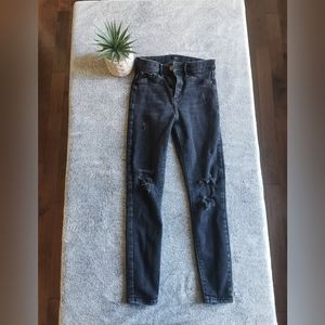 River Island size 10UK jeans with holes in the knees in great condition!